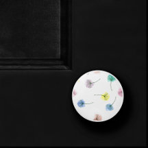 踊りタンデロン |水彩花模様