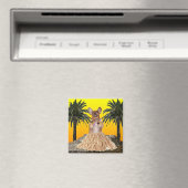 踊りダックスシャント磁石 マグネット (インサイチュ (食洗機))