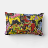 踊りダラアメリカンMoJo枕 ランバークッション (裏面)