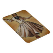 踊りダービッシュオスマン朝の芸術 マグネット (右側)