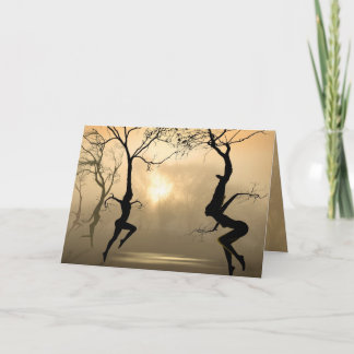 踊りツリー カード