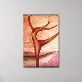 踊りツリー キャンバスプリント