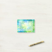 踊りデイジー水彩 ポストイット (デスク上)