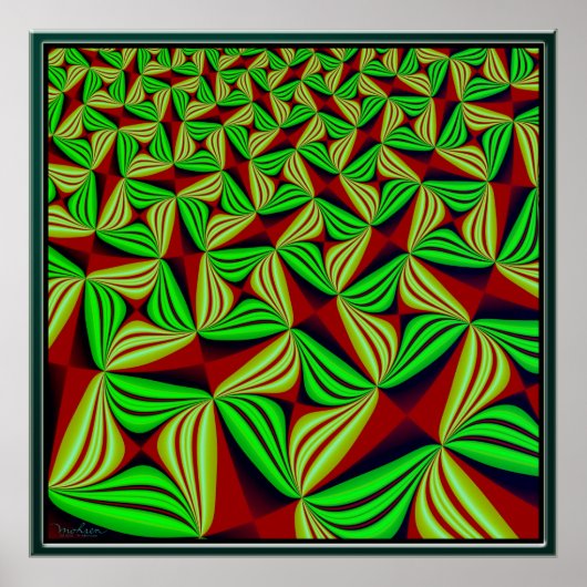 踊りデザイン ポスター (正面)