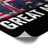 踊りトランプサンタとDj Vance Make Christmas Gr ポスター (角)