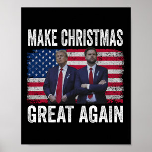 踊りトランプサンタとDj Vance Make Christmas Gr ポスター