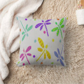 踊りトンフライ抽象芸術アート クッション (ブランケット)