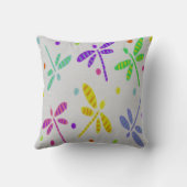 踊りトンフライ抽象芸術アート クッション (裏面)