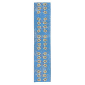 踊りドレイデスforハヌカー ショートテーブルランナー (正面)