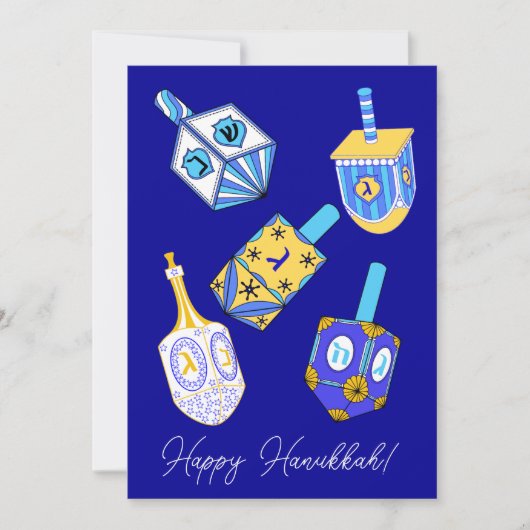 踊りドレイデルスハヌカー シーズンカード (正面)