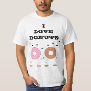 踊りドーナツTシャツ Tシャツ