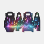 踊りネオンミュージカルノート フェイバーボックス (折り畳みなし)