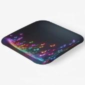 踊りネオンミュージカルノート ペーパープレート (傾斜あり)