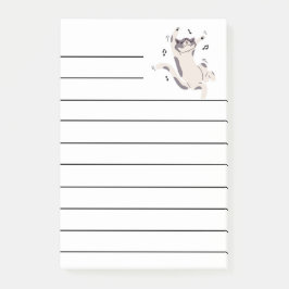 「踊りネコ」事後対応 ポストイット