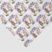 踊りネズミ名&年齢ハッピーバースデーパーティー 薄葉紙 (詳細)