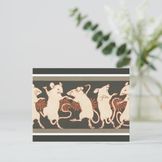 踊りネズミ ポストカード (スタンド正面)