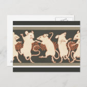 踊りネズミ ポストカード (正面/裏面)