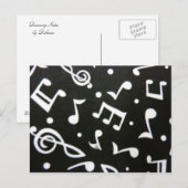 踊りノート ポストカード (正面/裏面)