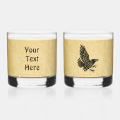 踊りノールスラヴェン ウイスキーグラス (裏面)