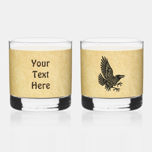 踊りノールスラヴェン ウイスキーグラス (裏面)