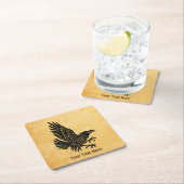 踊りノールスラヴェン スクエアペーパーコースター (インサイチュ)