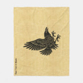 踊りノールスラヴェン フリースブランケット (正面)