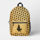 踊りノールスラヴェン プリントバックパック (正面)