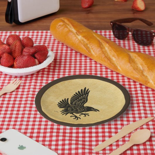 踊りノールスラヴェン ペーパープレート (ピクニック)