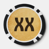 踊りノールスラヴェン ポーカーチップ (裏面)