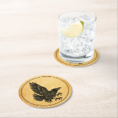 踊りノールスラヴェン ラウンドペーパーコースター (インサイチュ)