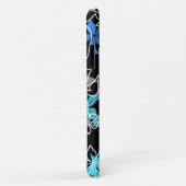 踊りハイビスカスハワイアンブレンドフローラブルー Case-Mate iPhoneケース (裏面/右)