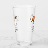 踊りハロウィーンパンプキンアンド幽霊 タンブラーグラス (左)