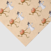 踊りハロウィーンパンプキンアンド幽霊 薄葉紙 (詳細)