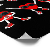 踊りハートダンスチャレンジバレンティンデイボーイズ ポスター (角)