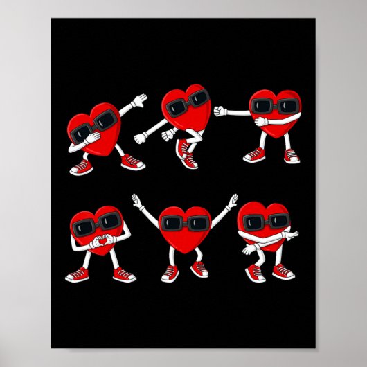 踊りハートダンスチャレンジバレンティンデイボーイズ ポスター (正面)