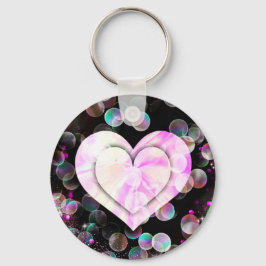 踊りハート キーホルダー