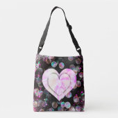 踊りハート クロスボディバッグ (裏面)