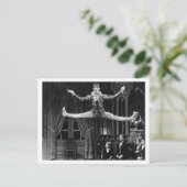 踊りハーレクイン葉書 ポストカード (スタンド正面)