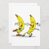 踊りバナナス招待状 招待状 (正面/裏面)