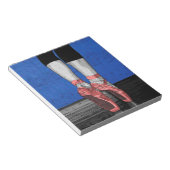 踊りバレリナバレエシューズ ノートパッド (アングル)