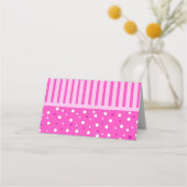 踊りバレリーナバースデーパーティー座席表 プレイスカード (裏面)