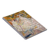 踊りバレリーナ祈りの言葉ジャーナル ノートブック (右側)