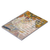 踊りバレリーナ祈りの言葉ジャーナル ノートブック (左側)