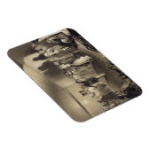 踊りパーティーはダゲスタン市加賀町浦プレート55 マグネット (右側)