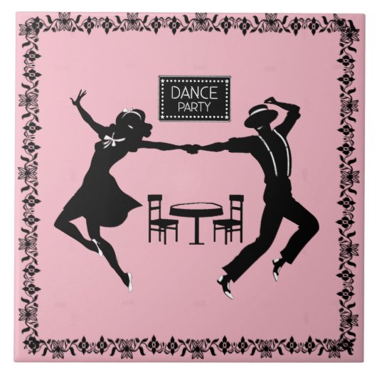 踊りパーティー タイル (正面)