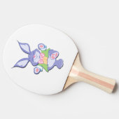 踊りパープルイースターバニー 卓球ラケット (横)