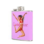 踊りビキニモデルサンダー_コーブ フラスク (左)