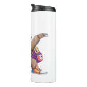 踊りピエロダビングハ不気味ロウィーンスロスオーバー タンブラー (回転右)