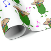 踊りピックウィズソンブレロ ラッピングペーパー (ロールコーナー)