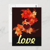 踊りファイアバード愛はがき ポストカード (正面/裏面)